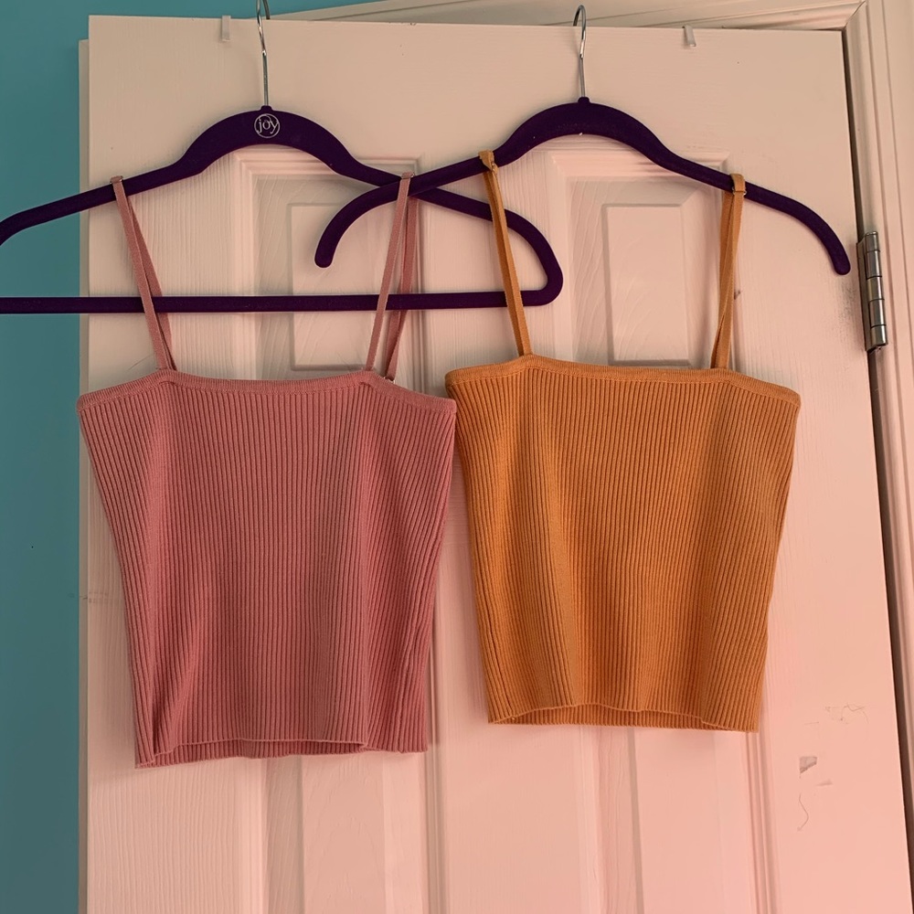 ribbed crop tops
